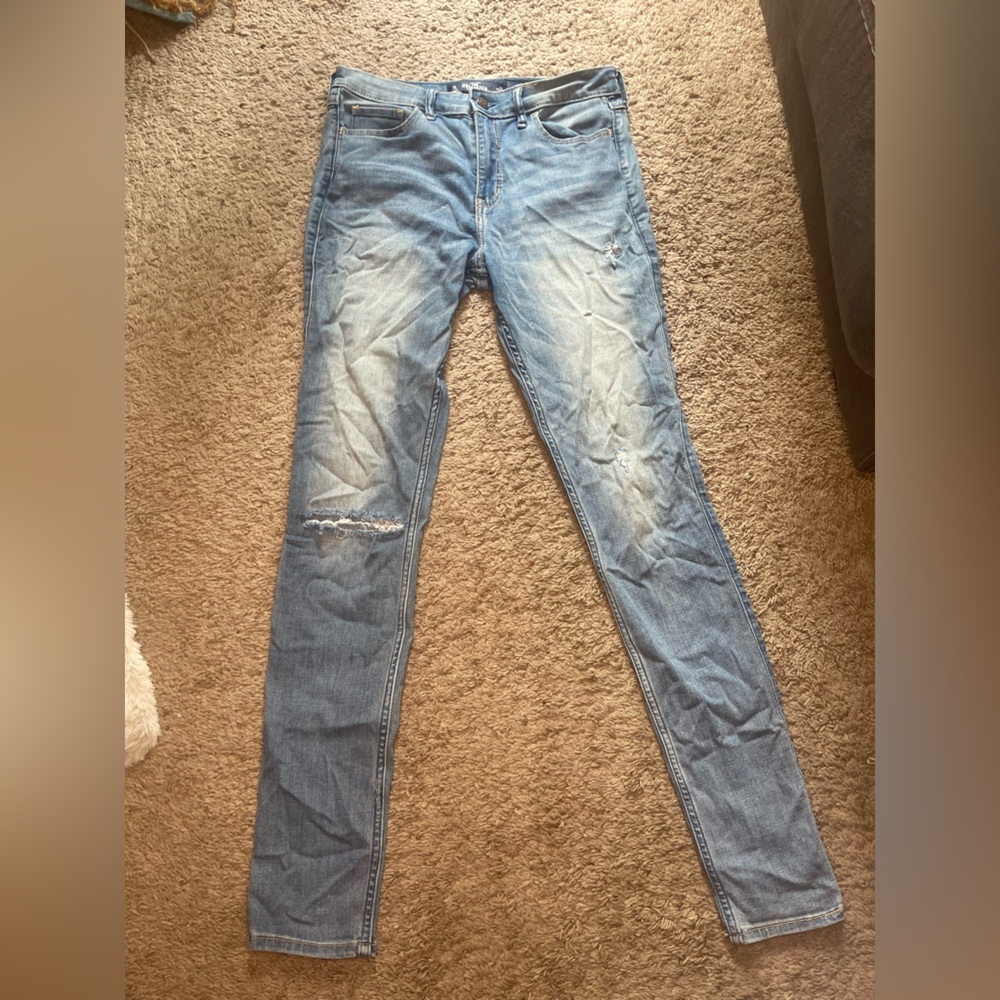 Hollister Women’s Light Blue Skinny Jeans